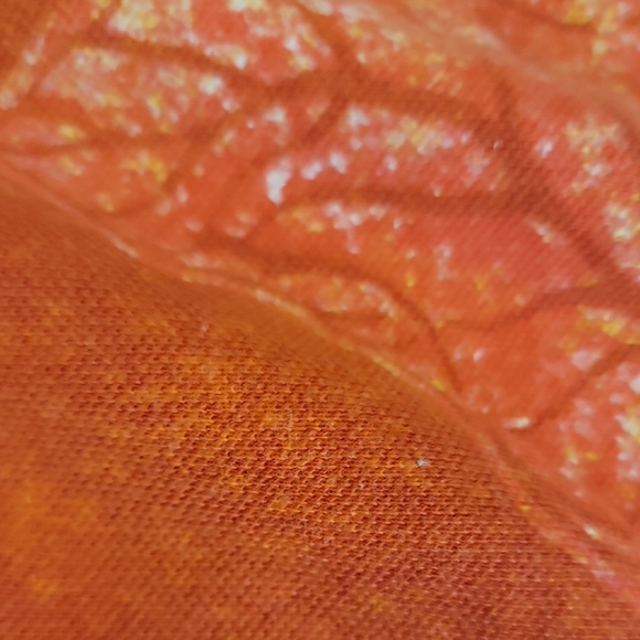 Saddlebred Orange and White Hawaiian Polo Shirt - Picture 13 of 13